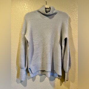 French Connection Light blue Turtleneck Sweater